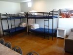 Two bunks work great for individuals traveling together